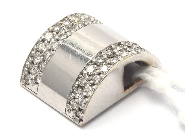 Hänge vitguld med diamanter 46x0,005ct 18K 2,7g
