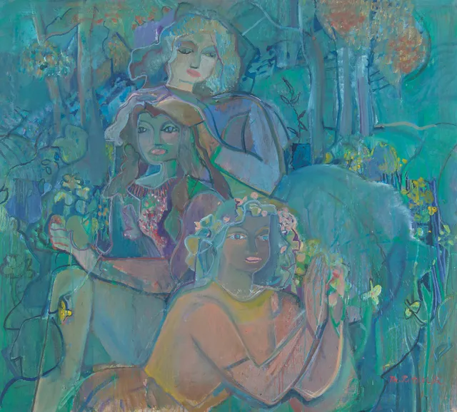Rittun, Thorstein — "Blå skog" 1992