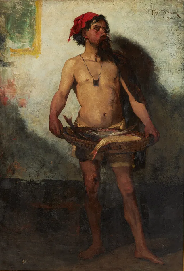 HUGO BIRGER. Napolitansk fiskare.