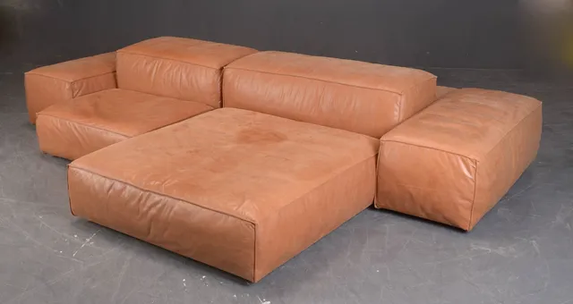 Piero Lissoni. Living Divani. Extrasoft modular sofa (8+1)