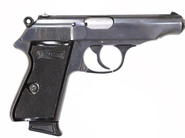 47. PISTOL, tysk, Halvautomatisk, fabrikat Walter Zella-Mehlis, modell PP, kaliber .22LR, tillv.nr 142345P, se-nr SE0107759.