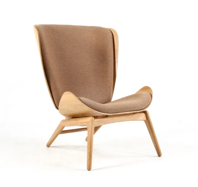 Tor Hadsund. High armchair model The Reader, oak