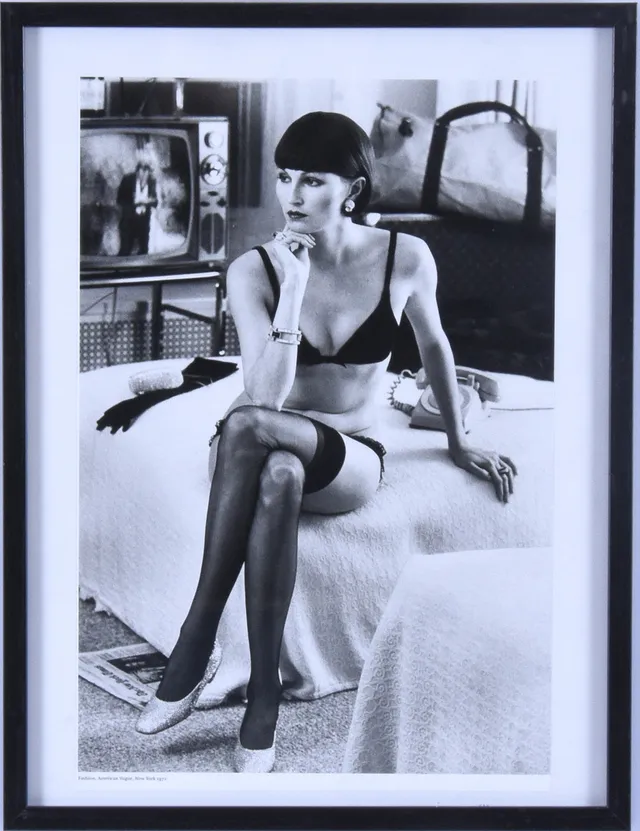 HELMUT NEWTON. EFTER. Offsettryck, ur boken Sumo, 2009.