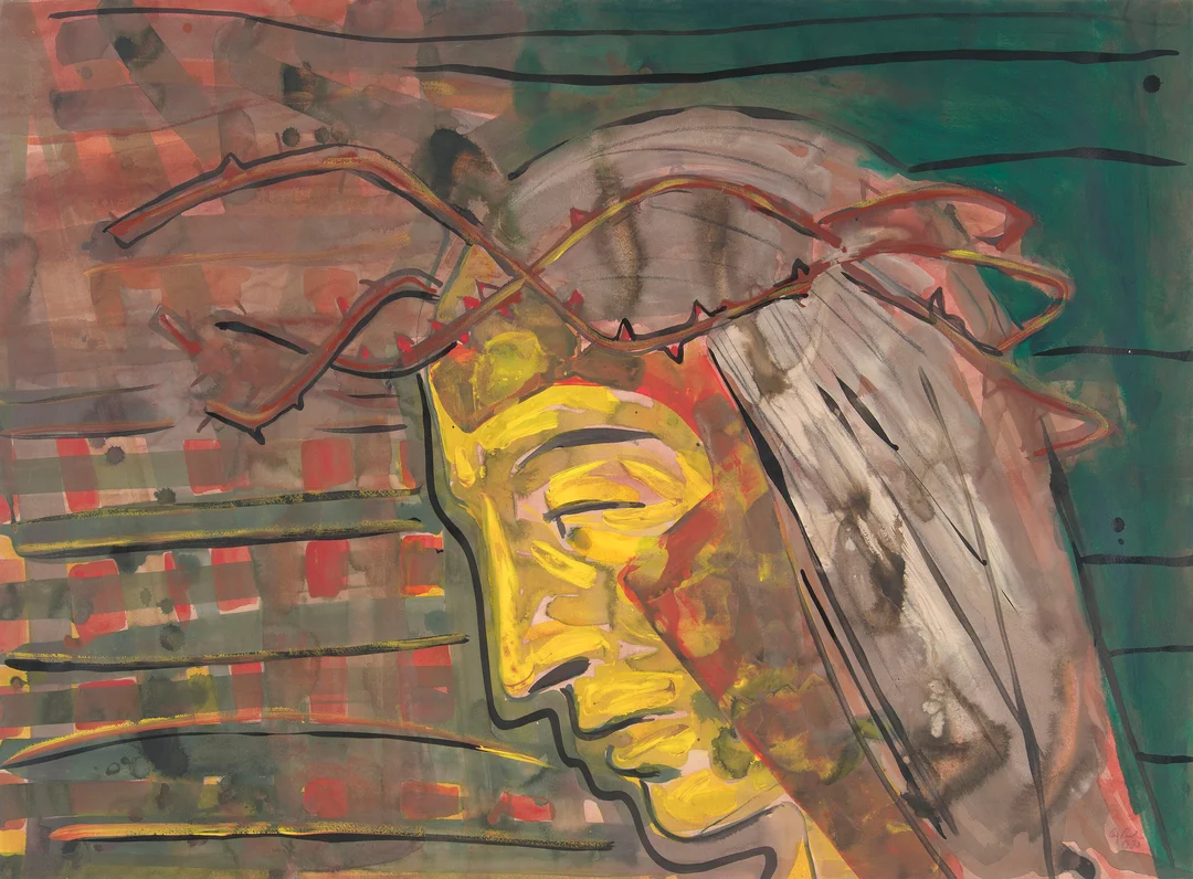 Carlsen, Bjørn — "Kristus" 1999 — Kunst/Øvrig billedkunst — Blomqvist