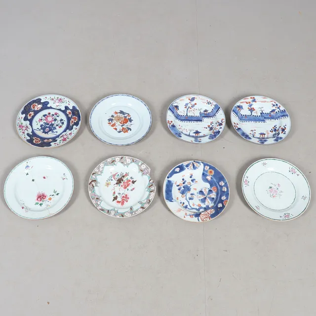 COLLECTION OF CHINESE PLATES.