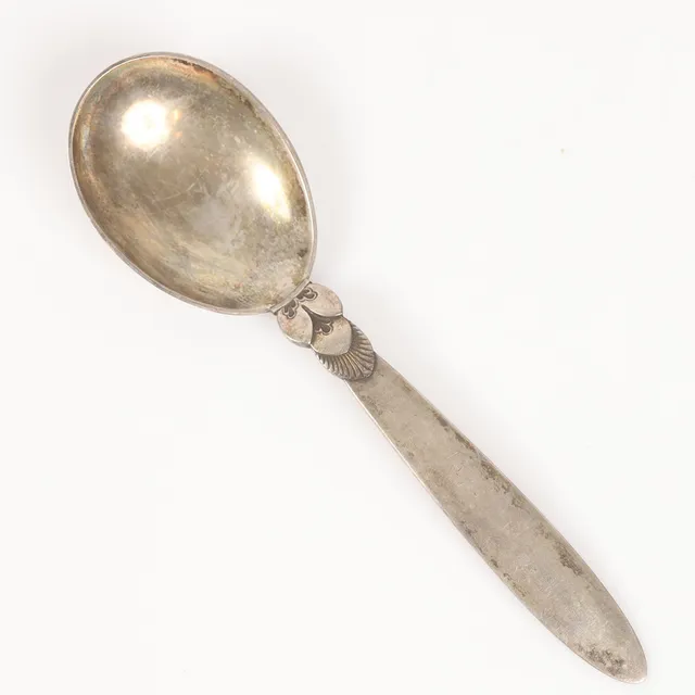 GUNDORPH ALBERTUS. Sked, "Cactus", silver, Georg Jensen, Danmark.