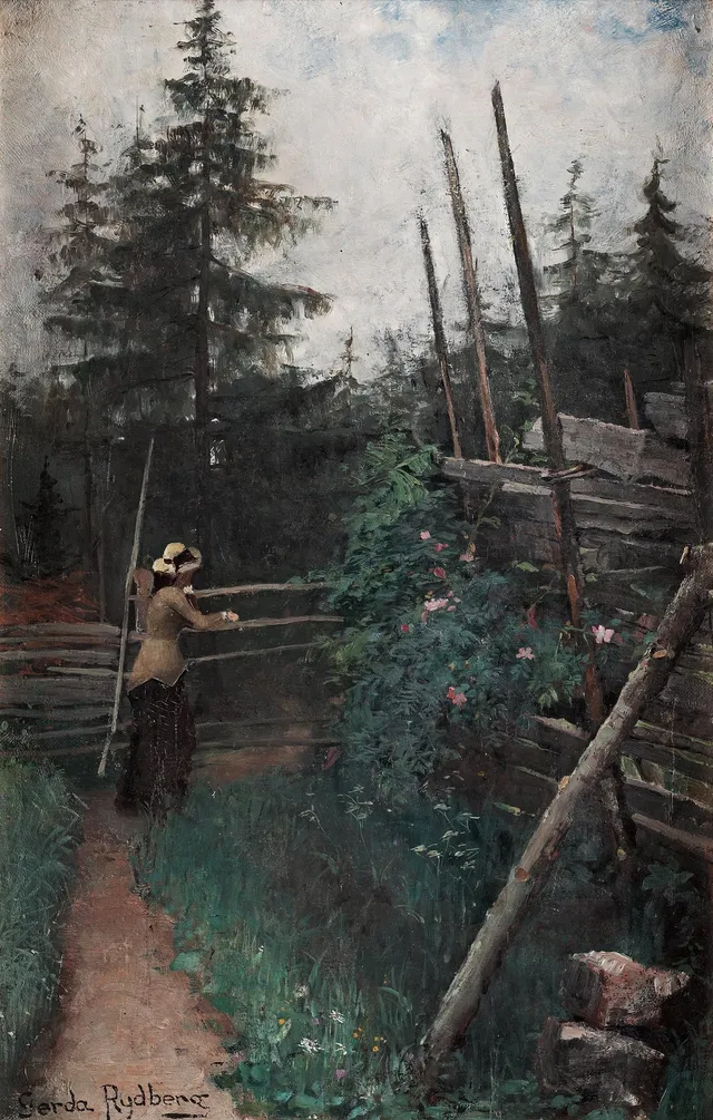 Gerda Tirén, Kvinna i landskap.