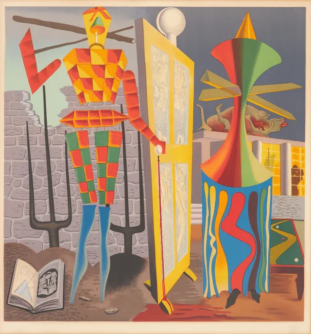 MAN RAY (1890-1976). "Le Beau Temps".