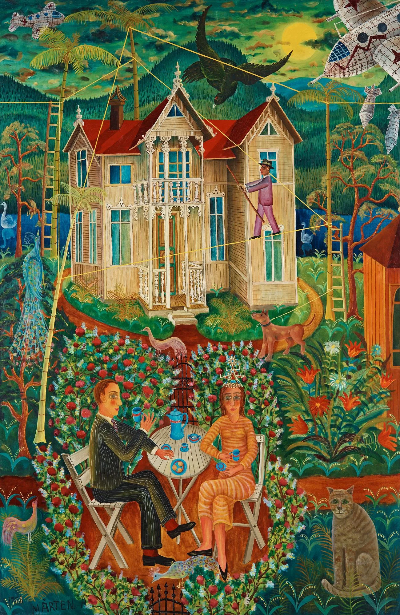 Mårten Andersson, "Kaffedrickarna". — Bukowskis