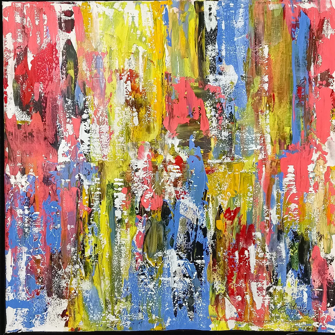 MILLER, C. Abstraktion VII, 2006, Acryl auf Leinwand. — Paintings — Auktionshaus Blank