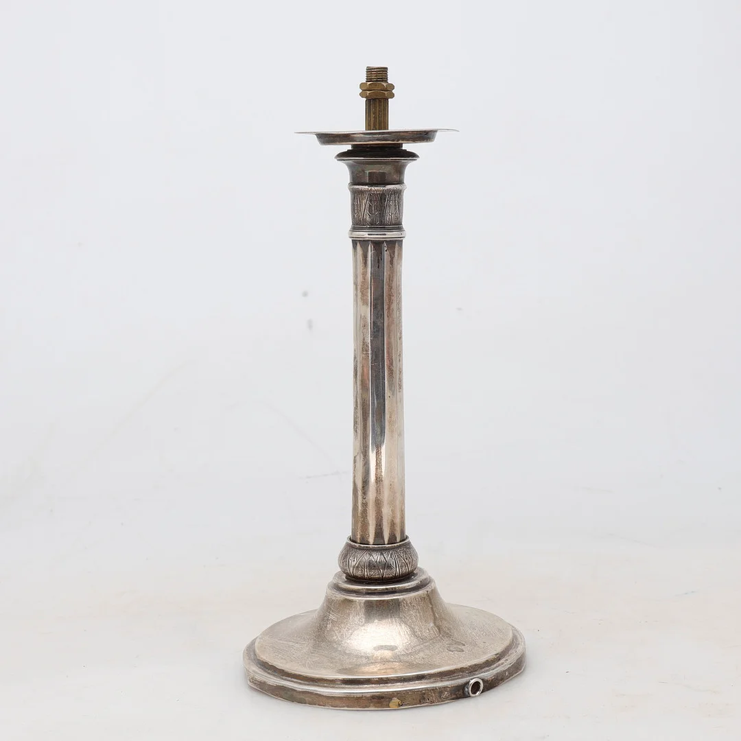 Ferdinand silver candlestick from Barcelona, first third of the 19th Century. — Silver — Balclis