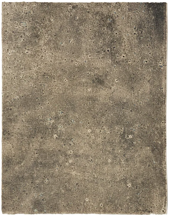 Jean Dubuffet, "Empreinte texturologique".