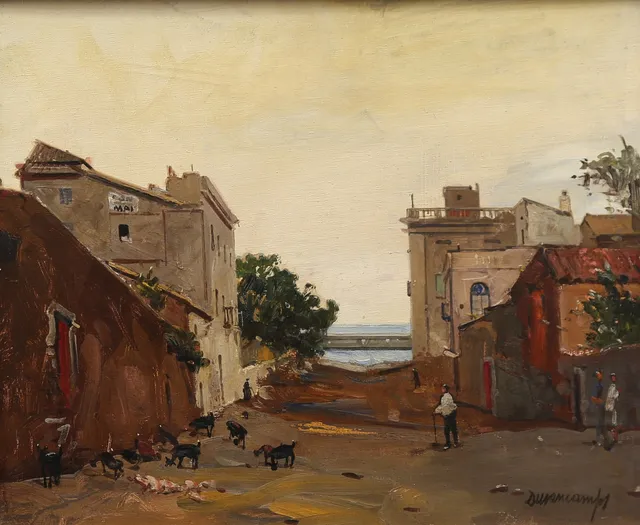 RAFAEL DURANCAMPS. Rural view.