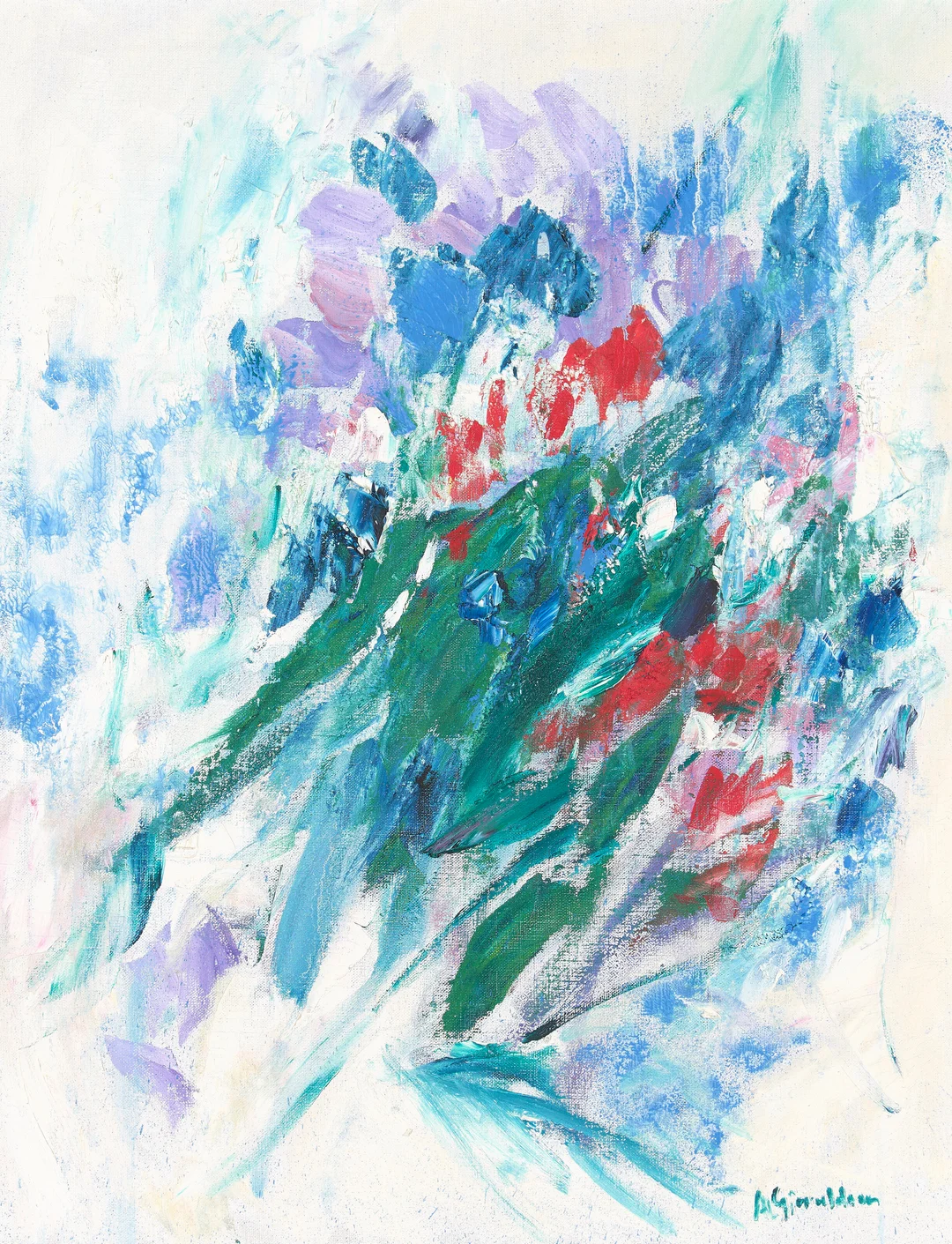 Gjeruldsen, Ada Lisa — "Bukett" — Kunst/Maleri — Blomqvist