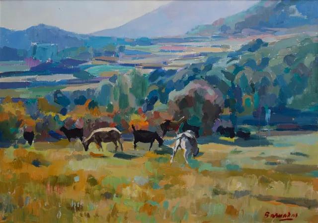 RAMON BARNADAS. "El castell. Beuda".