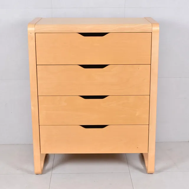 EHLÉN JOHANSSON. Byrå, formpressad björk, "Ånes", IKEA, 2000-tal.