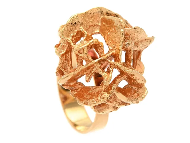 LAPPONIA, ring, Kioto, 18K guld, Björn Weckström, Finland, stl 17 mm, vikt 11,5 g, svensk importstämpel.