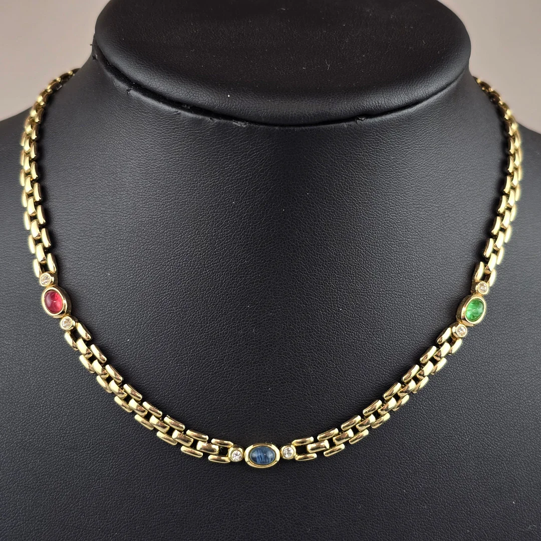 - VINTAGE-COLLIER. — Necklace — Auktionshaus Blank