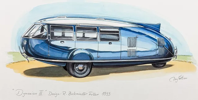 RONY LUTZ. DYMAXION III. Original.