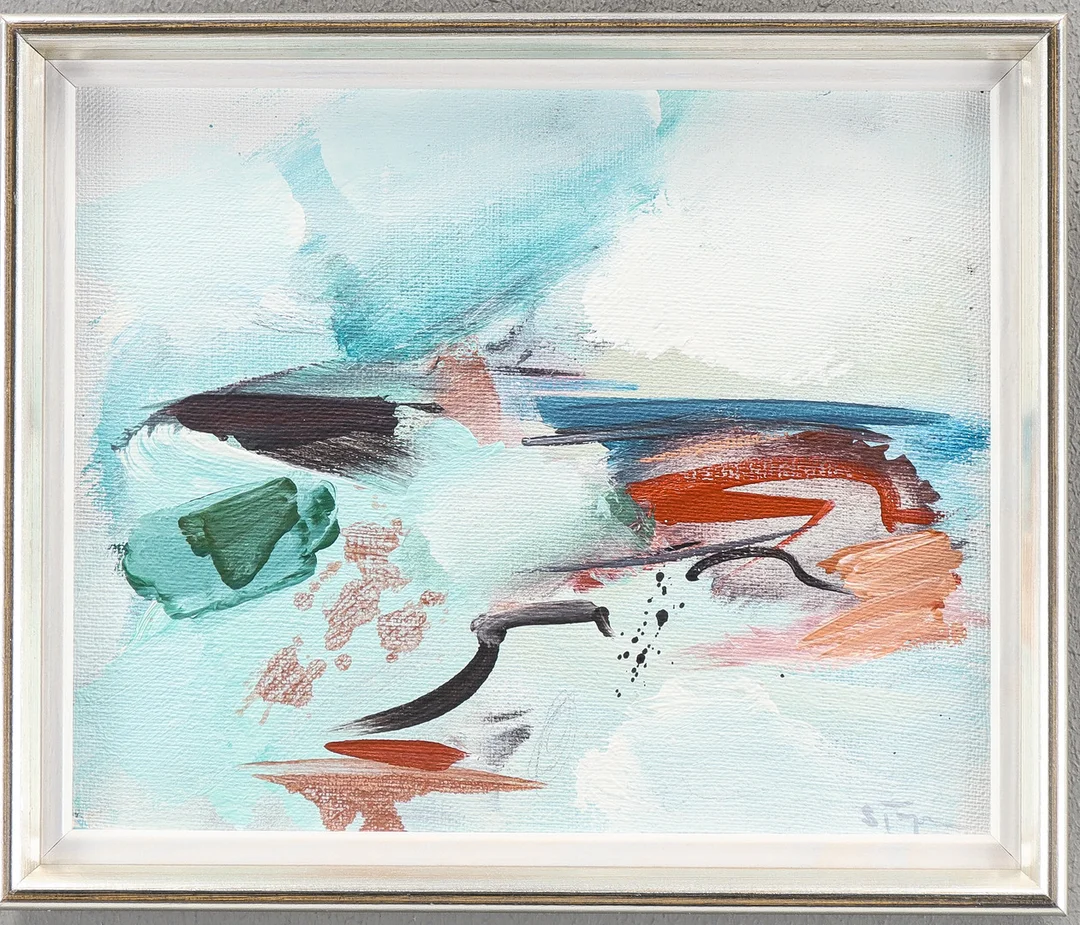 LARS SJÖGREN. Olja på duk, signerad. — Paintings — Karlstad Hammarö Auktionsverk