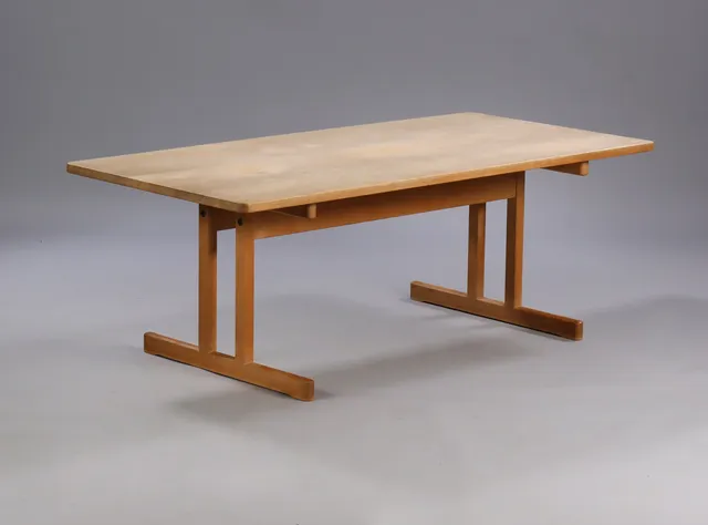 Børge Mogensen. Solid oak coffee table, model 5267