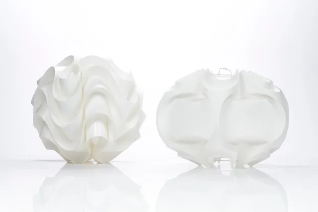 Poul Christiansen for Le Klint. Two pendants, model 171 and 'Sinus' 172 (2)