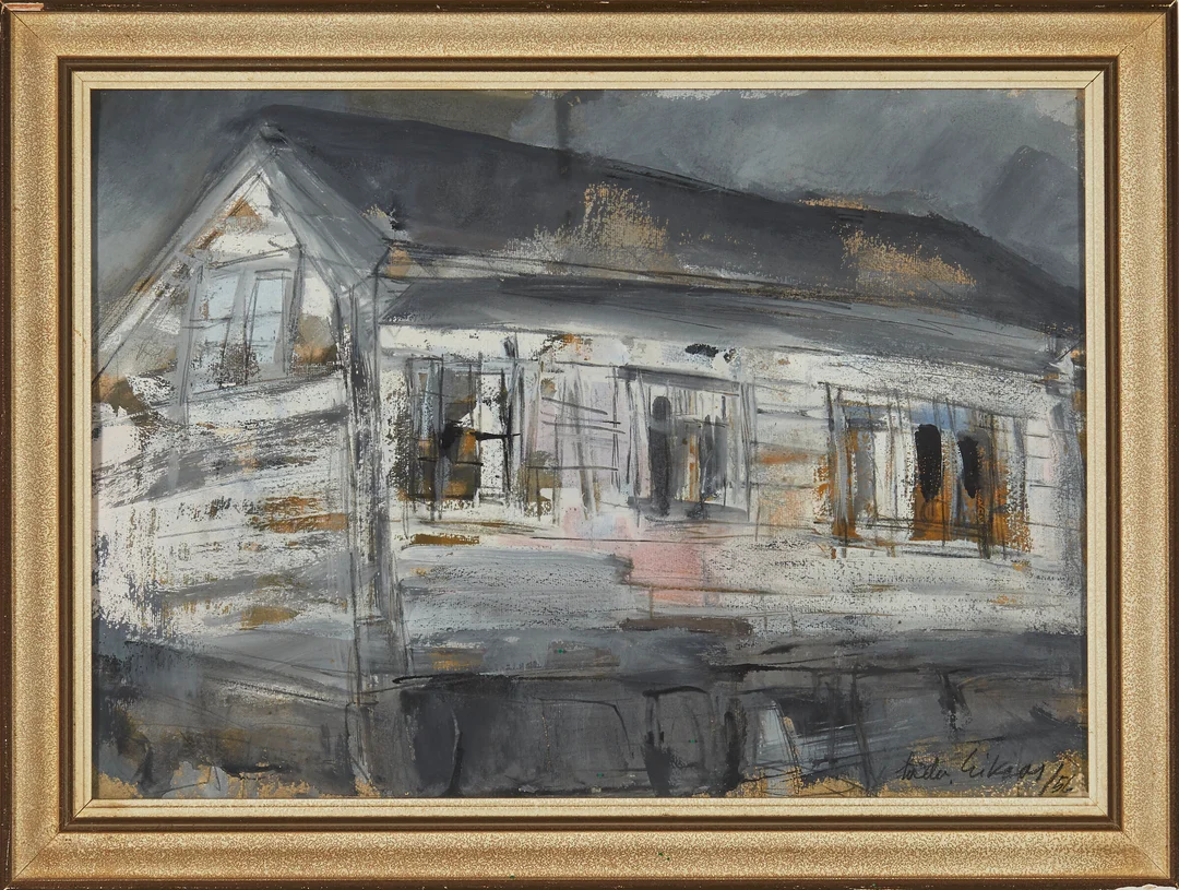 Eikaas, Ludvig — Tysnes-huset, 1956 — Kunst/Øvrig billedkunst — Blomqvist