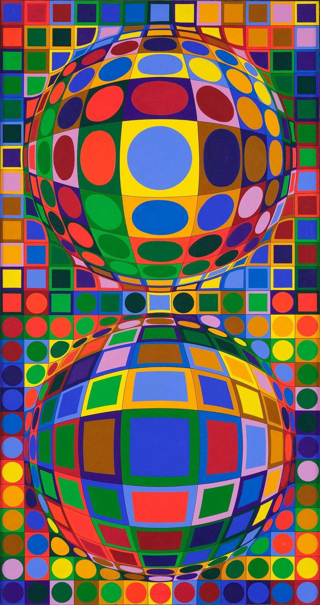 Victor Vasarely, "OL-MA". — Bukowskis