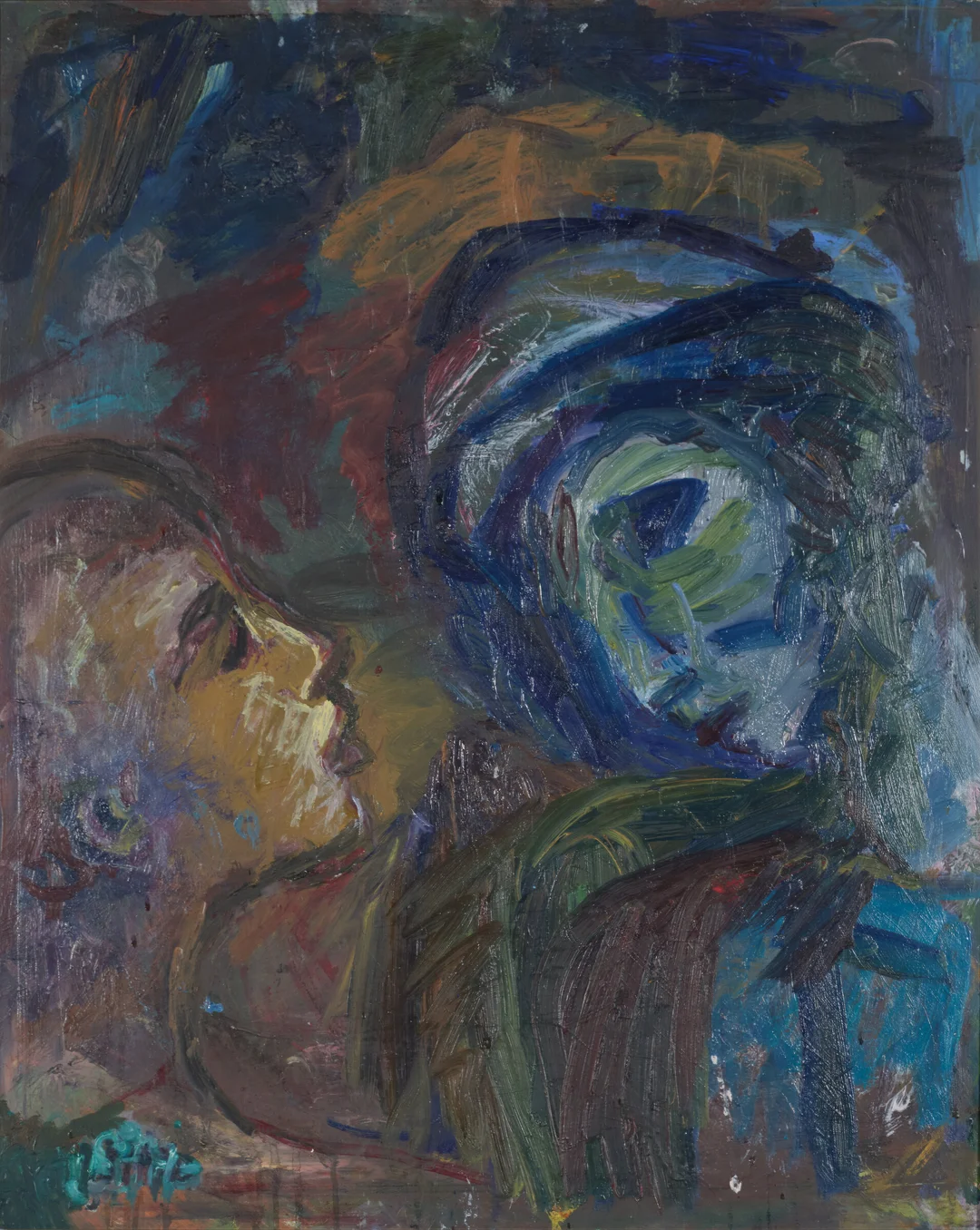 Sitje, Joronn — To hoder — Kunst/Maleri — Blomqvist