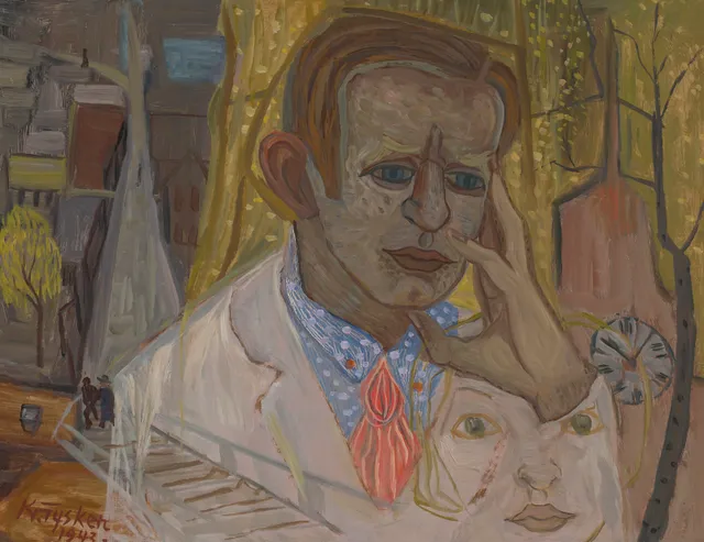 Tysken, Kristian — "Selvportrett" 1943