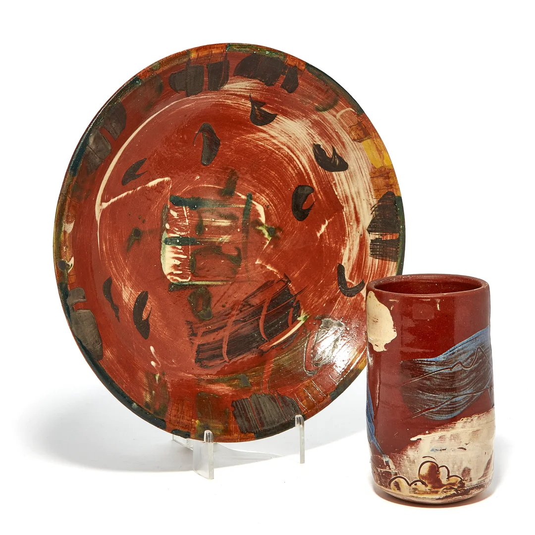 Nash, Grete Helland-Hansen — Fat og vase — Gjenstand/Keramikk og porselen — Blomqvist