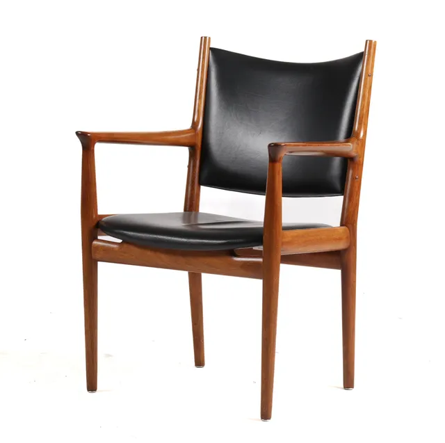 Hans J. Wegner for Johannes Hansen. Teak armchair, model 'JH-513'