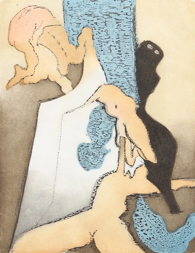 DOROTHEA TANNING (1910-2012). Etsning nr. 50/100, signerad.