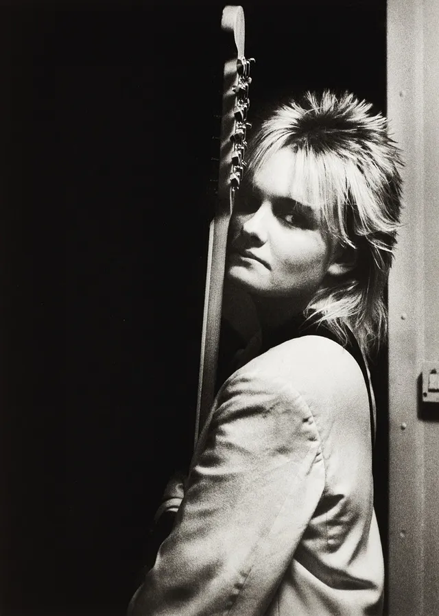 JOAKIM STRÖMHOLM (FÖDD 1947). "Eva Dahlgren", Helsingfors 1982, signerad, AP, pigment print.