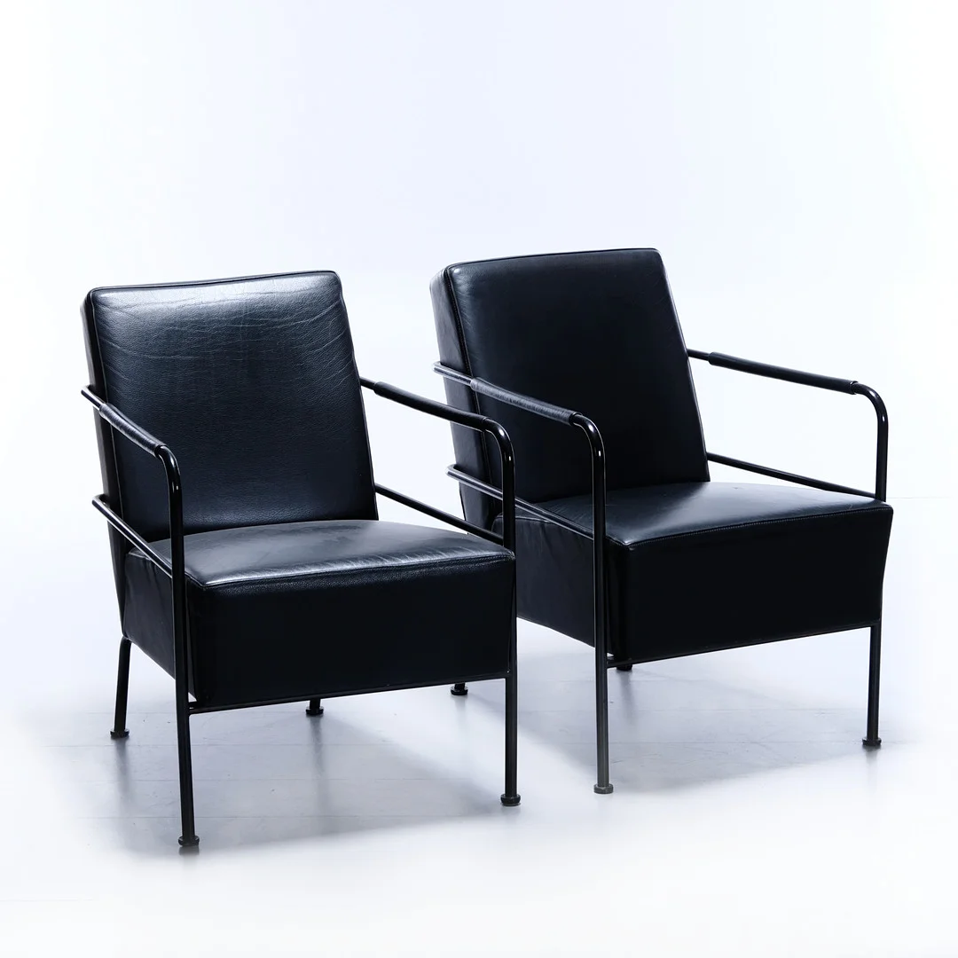 GUNILLA ALLARD. Fåtöljer, "Cinema", Lammhults, 1998, 2 st. — Armchairs & Chairs — Norrlands Auktionsverk