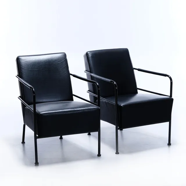 GUNILLA ALLARD. Fåtöljer, "Cinema", Lammhults, 1998, 2 st.