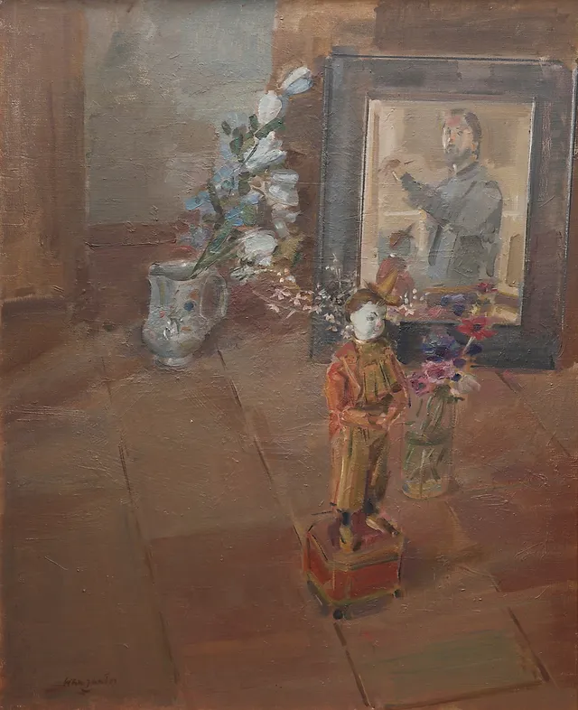 JULIÁN GRAU SANTOS. Self-portrait.