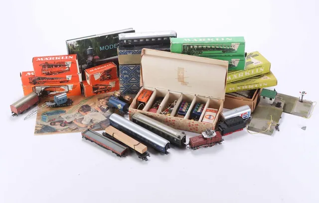 Märklin. Various spare parts for railways.