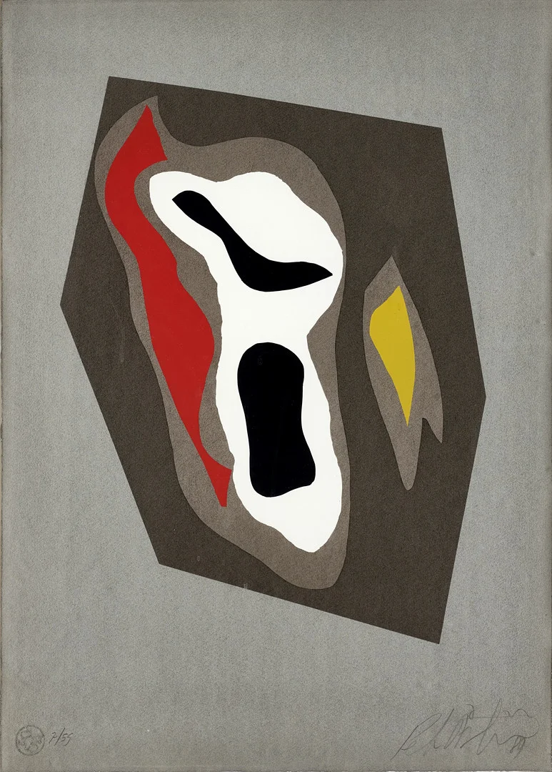 PETER ÅSTRÖM (FÖDD 1946). "Abstrakt komposition", signerad och daterad 89, numrerad 7/55, serigrafi. — Engravings & Prints — Crafoord Auktioner Stockholm