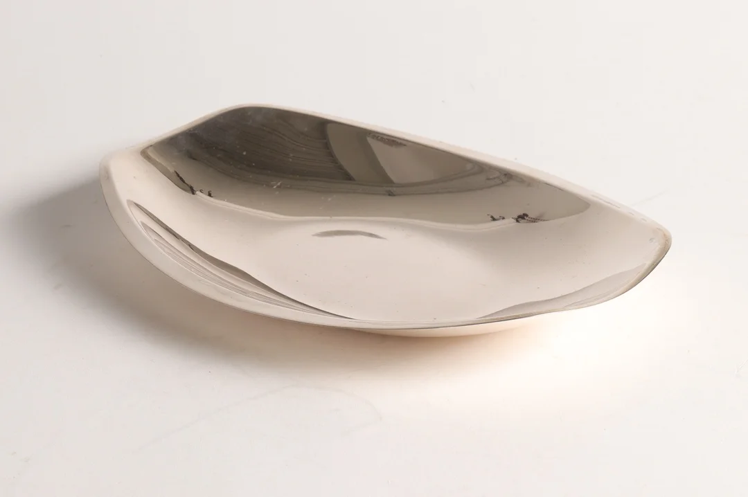 Cohr. Modern silver bowl, circa 1950s — Silver, bronze, copper and pewter/Hollowware — Lauritz