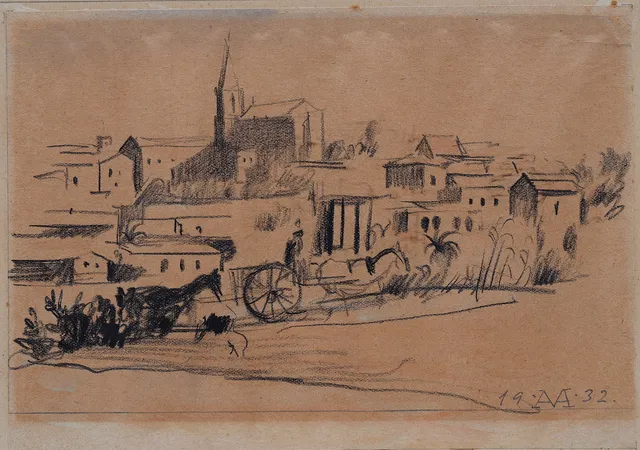 ANTONI VILA ARRUFAT. Rural view.