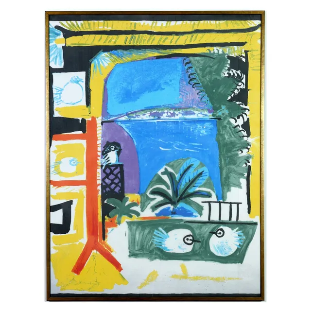 AFTER PABLO PICASSO. COTE D’AZUR TEXTILE.