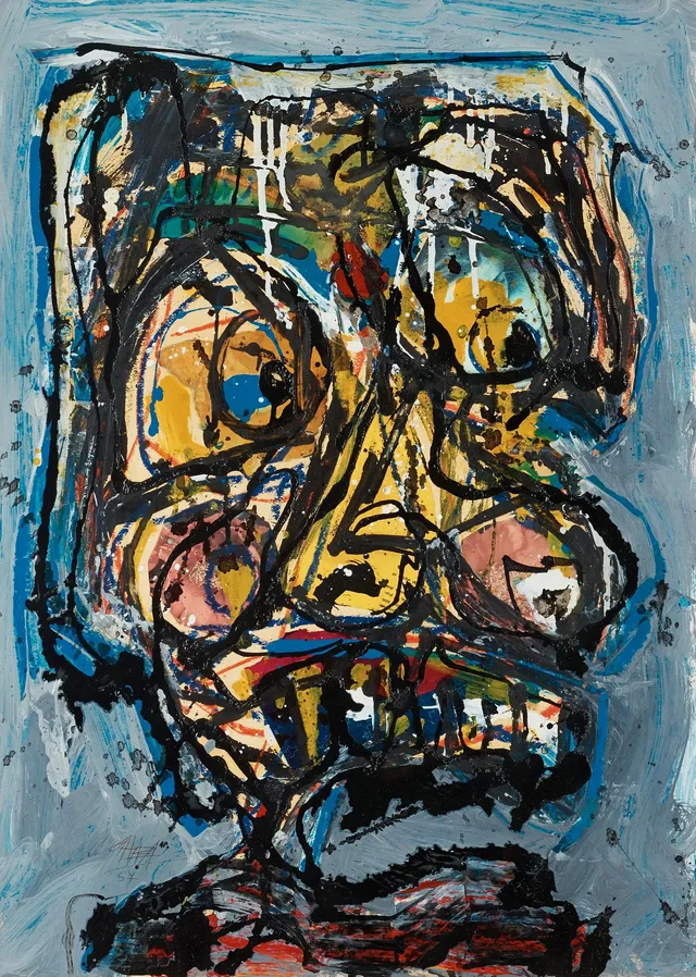 Antonio Saura, Utan titel.