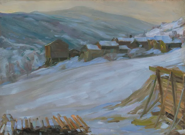 Wentzel, Gustav — Vinter i dalen