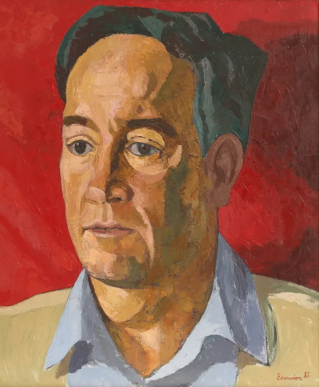 CHRISTER EDWARDSON SCHMITERLÖW. Olja på duk, signerad.