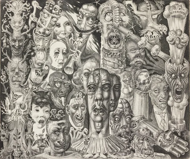 EDUARD WIIRALT. "Põrgu" (Hell/L'enfer).