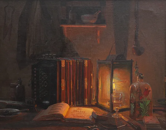THEODOR JÖNSSON. "DRÄNGKAMMARBORDET".