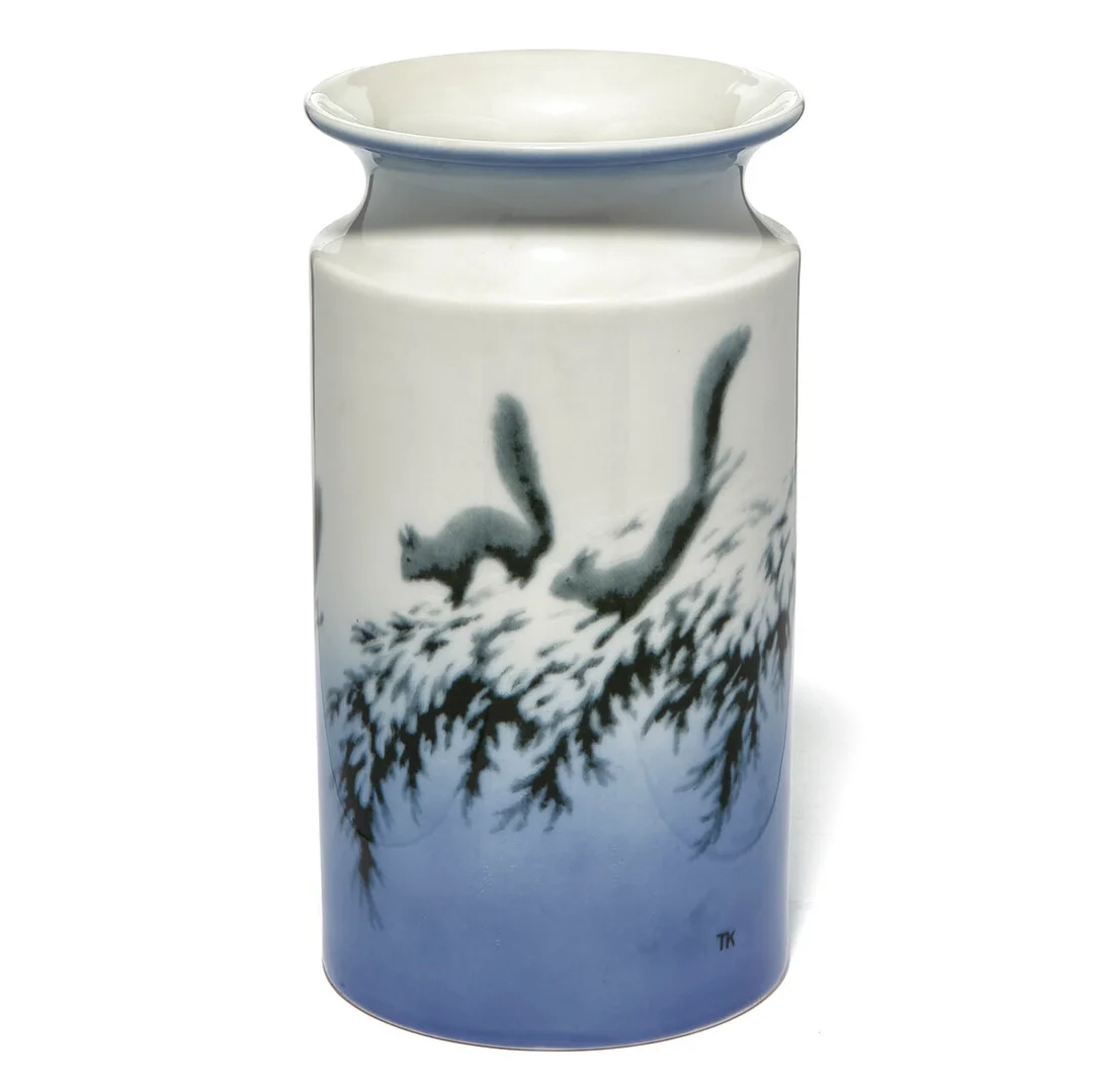 Kittelsen, Theodor — Vase — Gjenstand/Keramikk og porselen — Blomqvist