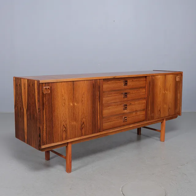 SIDEBOARD, Jakarandafanér, 1960-tal.