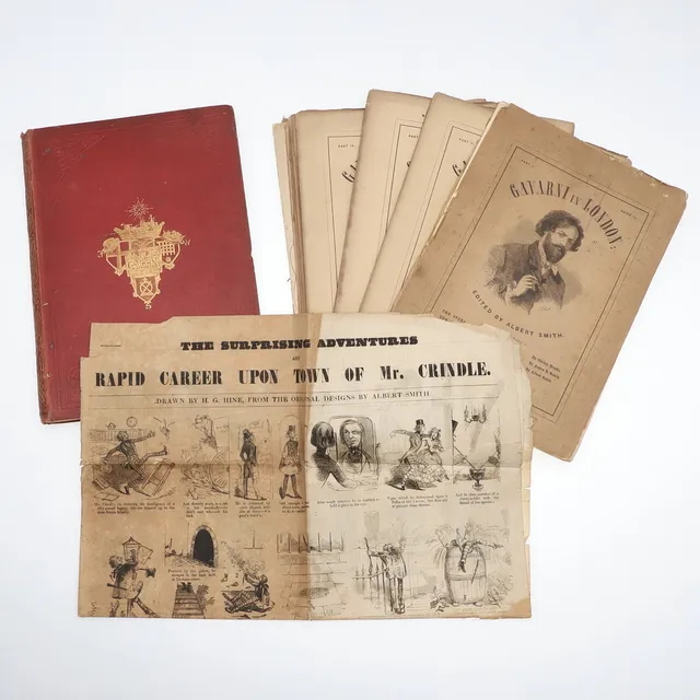 SMITH, ALBERT, ED. GAVARNI IN LONDON, SKETCHES OF LIFE AND CHARACTER.
